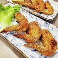yuki★haru's cooksnap of when they made 簡単おつまみ♪手羽先の甘辛だれ.