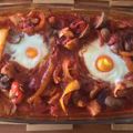 ブランディ's cooksnap of when they made ブルガリア料理カヴァルマ/鍋焼親子トマト.