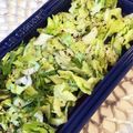tikariri's cooksnap of when they made まぜるだけ～レタスと大葉のゆかりサラダ☆.