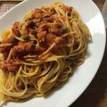宮田小豆's cooksnap of when they made アラビアータ風 ケッパーとツナの辛パスタ.