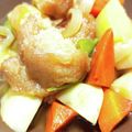 クック3F8YFR☆'s cooksnap of when they made 仙台麩じゃが(油麩).