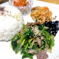 YUH♡ママ's cooksnap of when they made ご飯がすすむ♪牛肉とほうれん草の甘辛炒め.
