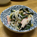 ゆいランラン's cooksnap of when they made もやしとワカメの絶品ナムル.