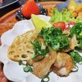 かおりかざり's cooksnap of when they made アク抜き不要♪素揚げ！れんこんチップス.