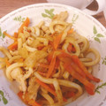 ☆ちゃんまり☆'s cooksnap of when they made 和風カレー焼きうどん.