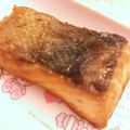 ホワイトチョコ☆'s cooksnap of when they made 定食屋のサーモン照り焼き.