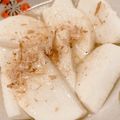 もえぴ–'s cooksnap of when they made 簡単おつまみ長芋の白だしわさび漬け.