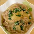 きいさゆ's cooksnap of when they made 大根とひき肉のそぼろあんかけ煮.