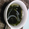 ＊とみこ＊'s cooksnap of when they made ｿｯｺｰ＊玉ねぎとﾜｶﾒで簡単ｽｰﾌﾟ！.