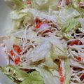 ★ほのどんママ★'s cooksnap of when they made 簡単！スグ出来る！カニかま★レタス.