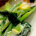 MULA's cooksnap of when they made ほうれん草とコーンの粒マスマヨ和え.