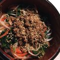 ひろみつばち's cooksnap of when they made 超簡単♡レンジで3色ナムル♡ビビンバにも.