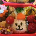 ぱんだぞう's cooksnap of when they made キャラ弁＊うさぎさん弁当.