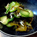 ばたみそーぱん☆'s cooksnap of when they made 定番常備菜♪じゃこときゅうりの酢のもの.