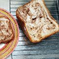 ぼんちゃんママン's cooksnap of when they made HBで★一番簡単なマーブル食パン★.