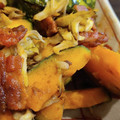 ○みきお○'s cooksnap of when they made 舞茸とかぼちゃのベーコン炒め.