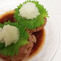 ハルノンママ's cooksnap of when they made おろしそハンバーグ♡和風バターソース.