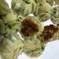 やーしー's cooksnap of when they made もっちり♡プリ海老入りにら饅頭.