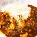 ねこメルモ's cooksnap of when they made たっぷりカキが主役の牡蠣カレー.