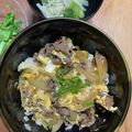 クックKB6NT4☆'s cooksnap of when they made 牛とじ丼☆.