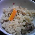 気分屋チーコ's cooksnap of when they made オイスターソースで牛炊き込みご飯.