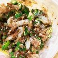 夢みるユメコ's cooksnap of when they made イカとオクラのネバネバ和え.