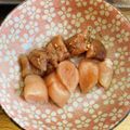 でらこ's cooksnap of when they made 【自家製】生たらこで昆布醤油漬けと明太子.