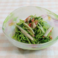 umemodoki's cooksnap of when they made 豆苗とカニかまの和え物✿.