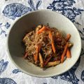 栗丸うさぎ's cooksnap of when they made チャプチェ風しらたき.