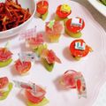 桜月❀咲良mommy's cooksnap of when they made 可愛くて簡単なキウイのピンチョス.