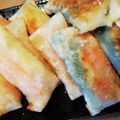 いっっっちゃん！'s cooksnap of when they made ハムチーズ　餃子の皮巻き.