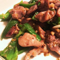 クック☆やーっ！'s cooksnap of when they made 居酒屋風☆砂ずりとピーマンのニンニク炒め.