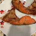 yuktab's cooksnap of when they made ノンフライヤーで　鮭かま(覚書).