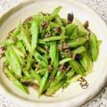 pali's cooksnap of when they made ☆セロリとひき肉の炒め物☆.