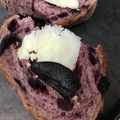 葉月優希's cooksnap of when they made 黒にんにくバタートースト！朝食にピッタリ.