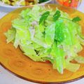 へい♡ゆー♡'s cooksnap of when they made キャベツの梅マヨ和え.