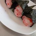 romys's cooksnap of when they made 紅生姜おにぎり〜娘達の大好きなおにぎり.