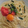 あんずずず's cooksnap of when they made 五右衛門風！たらこのカルボナーラ☆.