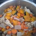 クック00Q0QZ☆'s cooksnap of when they made 家の黄金比でかぼちゃと手羽の煮物.