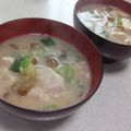 きらり流れ星's cooksnap of when they made ナメコと豚バラのお味噌汁.