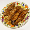 miobon's cooksnap of when they made ナスの豚肉巻き❤ソース絡め❤.