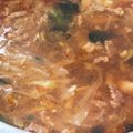 クックOVUGGG☆'s cooksnap of when they made ♡焼肉屋風～手軽に本格カルビスープ♡.