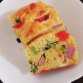 sayacarta's cooksnap of when they made お野菜とチーズたっぷりケークサレ.
