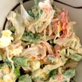 Kユリコ's cooksnap of when they made ✿菜の花の春サラダ✿.