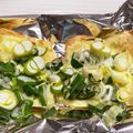 山ちゃんが☆'s cooksnap of when they made 簡単1品✨トースターで油揚のネギチーズ焼.