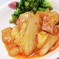 うーれい's cooksnap of when they made 韓国風　鶏肉のキムチ炒め　チーズ乗せ.