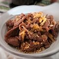 NAGANO久留米's cooksnap of when they made あまから牛肉のしぐれ煮.