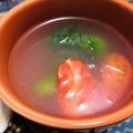 NAGANO久留米's cooksnap of when they made チャチャっとポカポカ中華スープ.