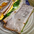 NAGANO久留米's cooksnap of when they made しょうが焼き　オムレッツゴーゴーサンド.
