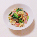 まあまま☆0403's cooksnap of when they made 小松菜の彩り炒め.